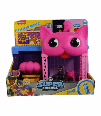 Juguete Fisher-Price Imaginext DC Super Friends Catwoman Escondite Felino