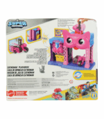 en un empaque con las heroínas de DC.