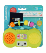 luces y barra de cuentas móviles.