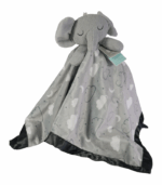Manta de seguridad para bebé elefante gris
