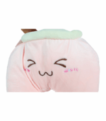 cojín Kawaii con rostro feliz