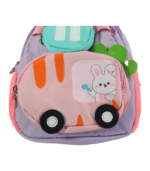 Mochila Infantil con Diseño de Conejo y Coche - Imagen 4