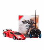 en su forma de robot parcialmente transformado