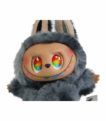 Muñeca Labubu The Monsters de Peluche Gris - Imagen 3