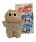 Labubu The Monsters Figura de Vinilo y Peluche (Beige) - Imagen 5