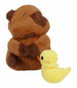 Peluche Capybara Abrazando a Patito - Imagen 5