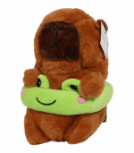 Peluche Capybara Abrazando Rana - Imagen 5