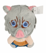 detallado con cabeza de jabalí gris