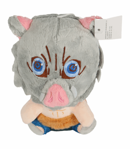 detallado con cabeza de jabalí gris