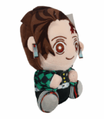 el haori a cuadros y la cicatriz en la frente.